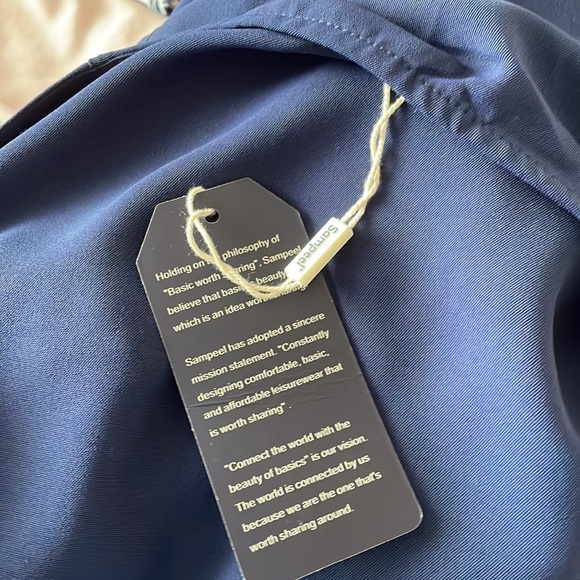 NWT Petal Sleeve Wrap Dress - Picture 11 of 11